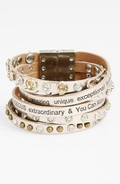 Thumbnail for your product : Good Work(s) Make A Difference 'Dream Metallic' Bracelet
