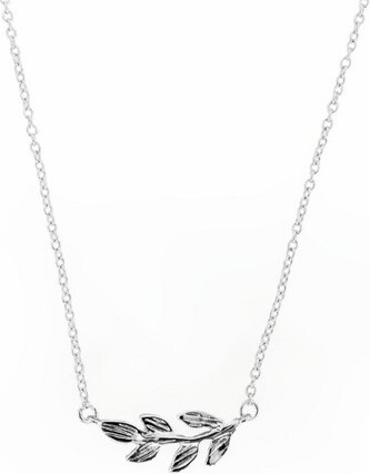 sanctuaireDaintyOliveBranchNecklaceSilver