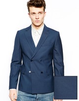Thumbnail for your product : Peter Werth Double Breasted Suit Jacket in Slim Fit