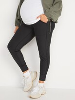 Thumbnail for your product : Old Navy Maternity High-Waisted PowerSoft 7/8-Length Jogger Pants
