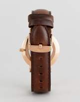 Thumbnail for your product : Daniel Wellington Dw00100137 Classic Black Bristol Leather Watch In Brown 36mm