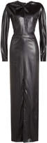 Nina Ricci Faux-Leather Gown 