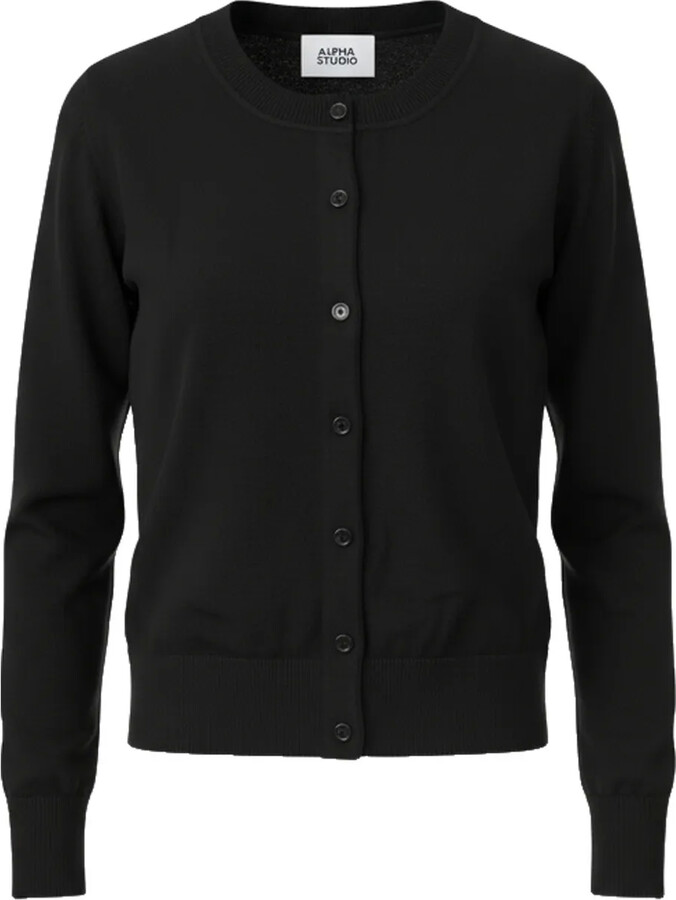 ALPHA STUDIO Buttoned Cardigan