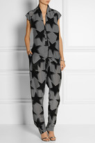 Thumbnail for your product : Vivienne Westwood Discovery printed crepe de chine jumpsuit