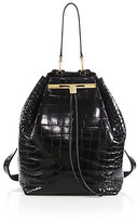 Thumbnail for your product : The Row Crocodile Drawstring Backpack