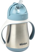 Thumbnail for your product : Beaba Stainless Steel Straw Sippy Cup - Rain