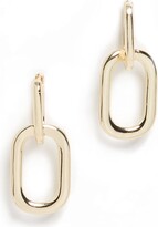 Thumbnail for your product : Jules Smith Designs Women's Double Layer Smooth Oval Drop Earrings
