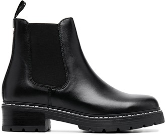 Carvela Contrasting Stitch Ankle Boots