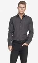 Thumbnail for your product : Express Extra Slim Printed Dress Shirt