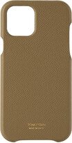 Thumbnail for your product : Tom Ford Brown Textured iPhone 12/12 Pro Phone Case