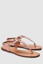 Thumbnail for your product : Next Womens Navy Grecian Toe Post