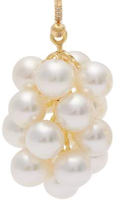 Irene Neuwirth Akoya-pearl And Yellow-gold Earrings - Womens - Pearl