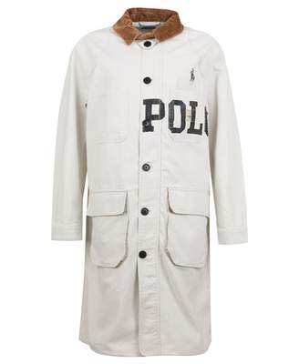 Polo Ralph Lauren Elry Long Barn Logo Jacket Colour Cream Size