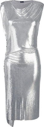 paco rabanne silver dress