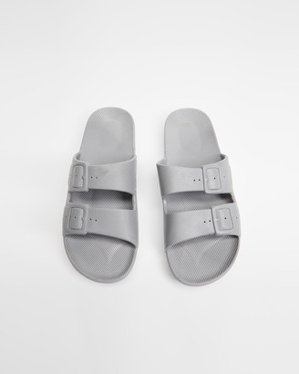 Freedom Moses Grey Sandals - Slides - Unisex