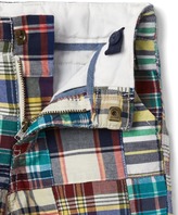 Thumbnail for your product : Gap Patchwork madras flat front shorts
