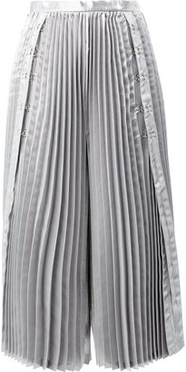 Comme des Garcons cropped pleated trousers