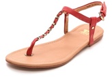Thumbnail for your product : Joe's Jeans Elanor Chain Trim Sandals