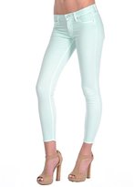 Thumbnail for your product : Hudson Krista Super Skinny Crop in Moroccan Green