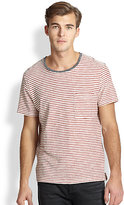 Thumbnail for your product : 7 For All Mankind Mariner Striped Pocket Tee