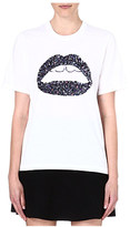Thumbnail for your product : Markus Lupfer Lara sequin-embellished t-shirt