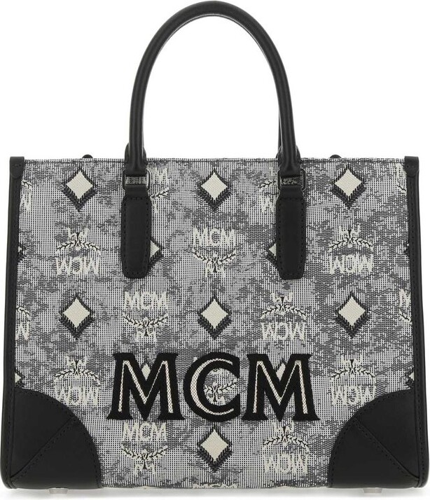 MCM Mini Jacquard Dessau Bucket Bag - ShopStyle