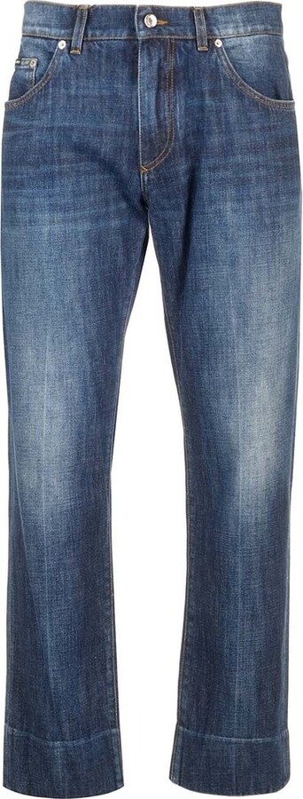 Dolce & Gabbana Logo Plaque Jeans