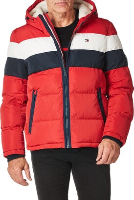 Tommy Hilfiger Men's Hooded Puffer Jacket Standard and Big & Tall 