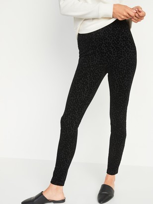 old navy leopard leggings