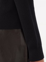 Thumbnail for your product : Givenchy Chain-embellished Wool-blend Sweater - Black