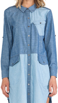 Thumbnail for your product : Marc by Marc Jacobs Catalina Chambray Solid Shirt Dress