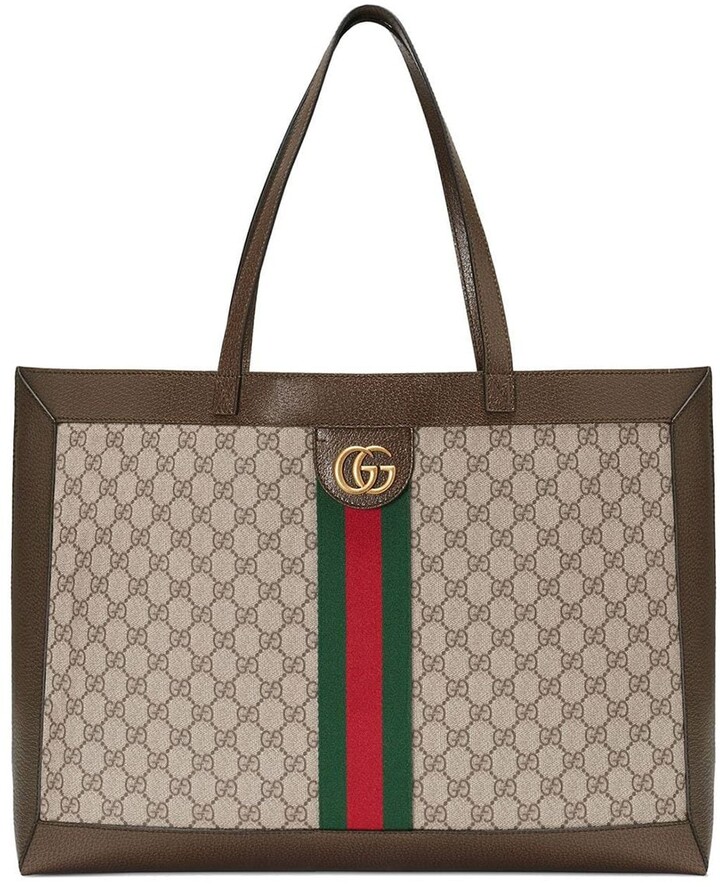 gucci supreme tote bolsas