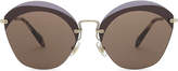 Miu Miu 53SS cat-eye frame sunglasses 