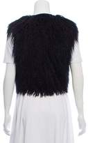 Thumbnail for your product : Gucci Cropped Shearling Vest