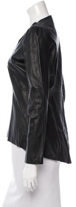 Sharon Wauchob Leather Long Sleeve Top w/ Tags