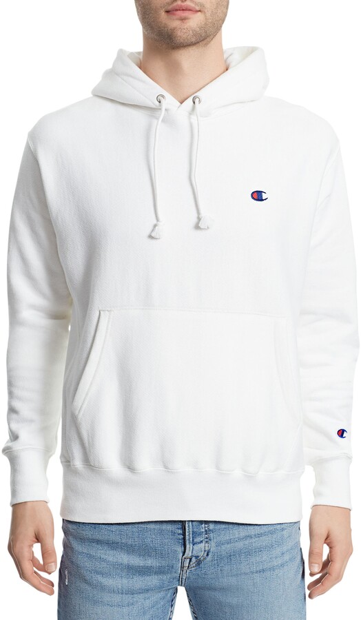 champion sweater mens white