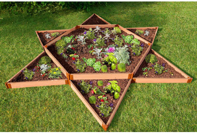 Frame It All 12' x 12' Composite Raised Garden Bed