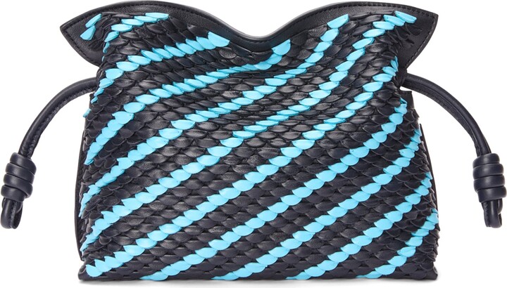 Loewe Mini Leather Scales Flamenco Clutch