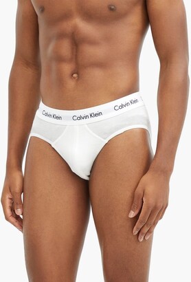 Calvin Klein Underwear Pack Of Three Cotton-blend Briefs