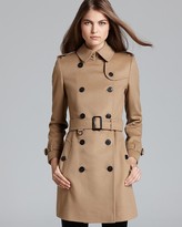 Thumbnail for your product : Burberry Buckingham Wool/Cashmere Double Breasted Belted Coat