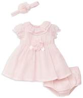 Thumbnail for your product : Little Me Girls' Chiffon Dress, Bloomers & Headband Set - Baby