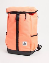 Thumbnail for your product : adidas Premium Essentials Top Loader backpack in signal coral