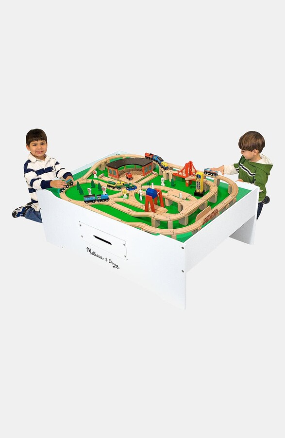 Doug Childrens Wooden Activity Table Melissa Doug Multi-Activity