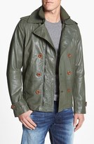 Thumbnail for your product : Diesel 'L-Kora' Double Breasted Leather Jacket