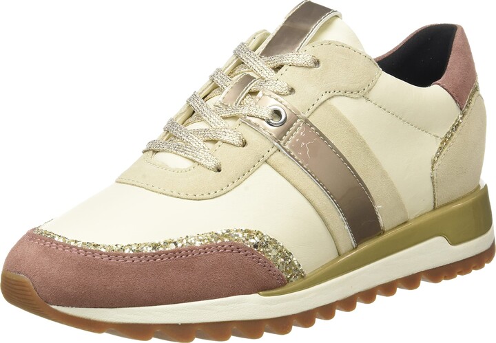 Geox Woman D Tabelya Sneakers Off White/Champagne 37 - ShopStyle Trainers &  Athletic Shoes