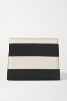 Thumbnail for your product : Emilia Wickstead Striped Satin Clutch