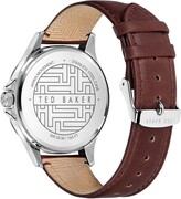 Thumbnail for your product : Ted Baker Northn Leather Strap Watch, 43mm