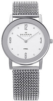 Thumbnail for your product : Skagen 39LSSS1 stainless steel and mesh watch