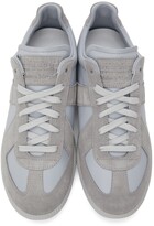Thumbnail for your product : Maison Margiela Blue & Grey Replica Sneakers