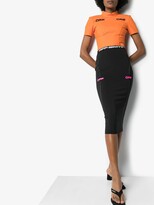 Thumbnail for your product : Off-White High-Waisted Midi Pencil Skirt